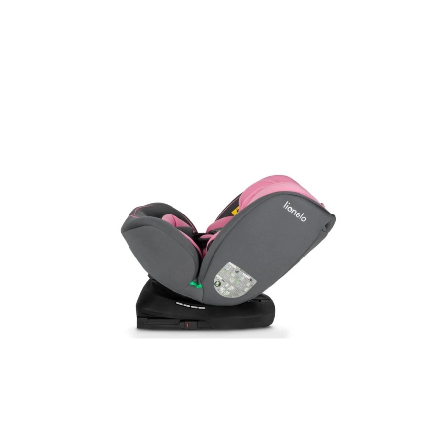 Lionelo - Autostoel BASTIAAN i-Size 40-150 cm grijs/roze