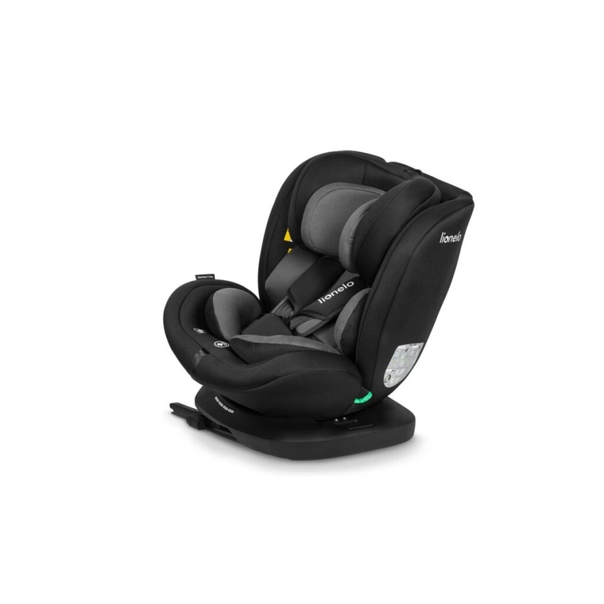 Lionelo - Autostoel BASTIAAN i-Size 40-150 cm zwart/grijs