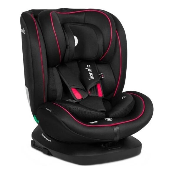 Lionelo - Autostoel BASTIAAN i-Size 40-150 cm zwart/rood
