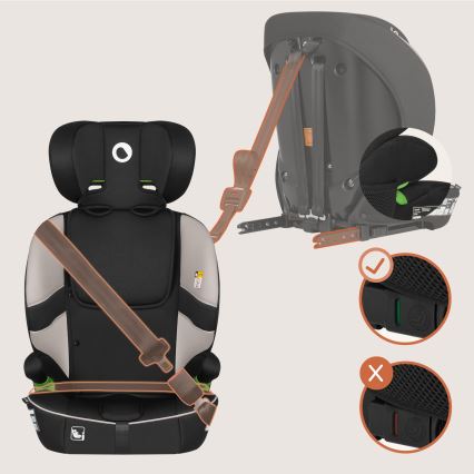 Lionelo - Autostoel BILLY i-Size 76-150 cm Beige Latte