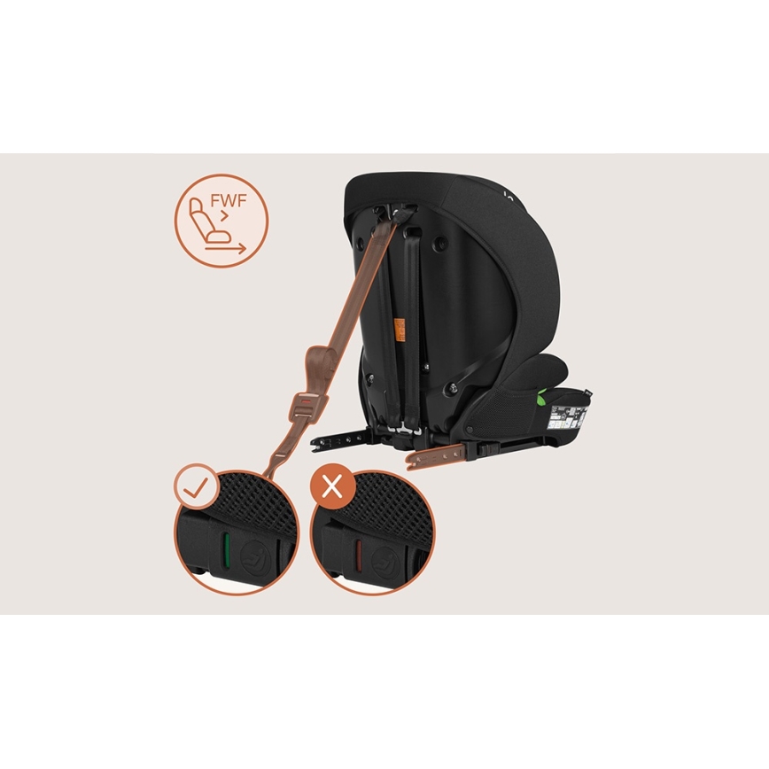 Lionelo - Autostoel BILLY i-Size 76-150 cm Black Carbon