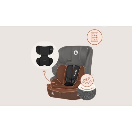 Lionelo - Autostoel BILLY i-Size 76-150 cm Black Carbon