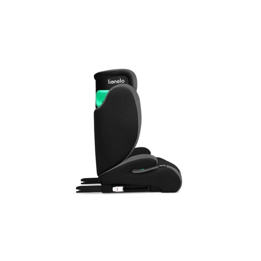 Lionelo - Autostoel HUGO i-Maat 100-150 cm zwart/grijs