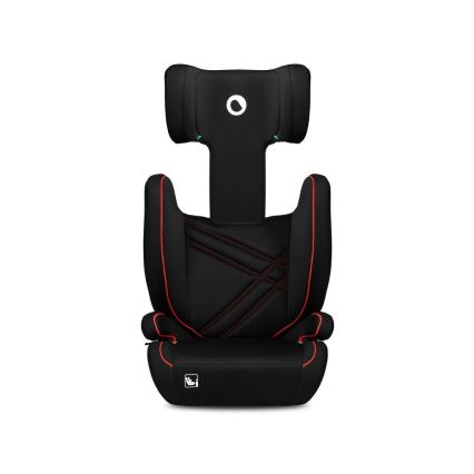 Lionelo - Autostoel HUGO i-Maat 100-150 cm zwart/rood