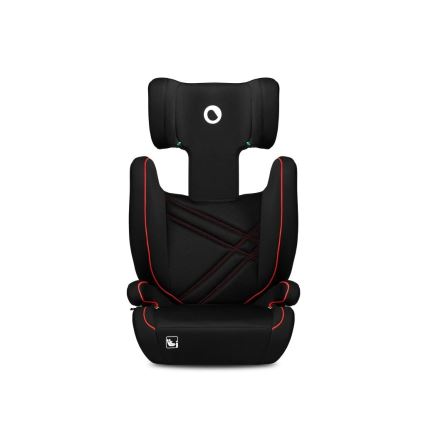 Lionelo - Autostoel HUGO i-Maat 100-150 cm zwart/rood