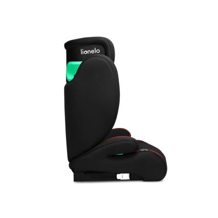 Lionelo - Autostoel HUGO i-Maat 100-150 cm zwart/rood