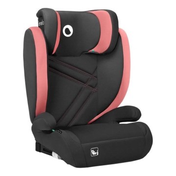 Lionelo - Autostoel HUGO i-Maat 100-150 cm zwart/roze