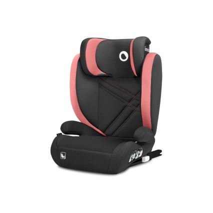 Lionelo - Autostoel HUGO i-Maat 100-150 cm zwart/roze