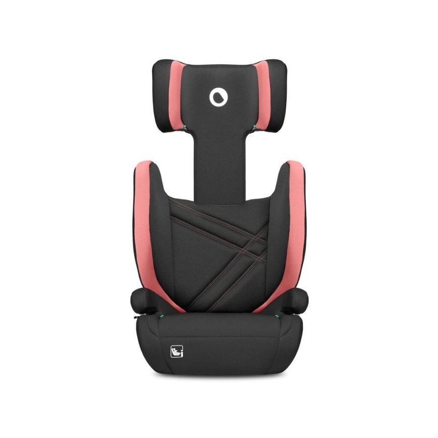 Lionelo - Autostoel HUGO i-Maat 100-150 cm zwart/roze