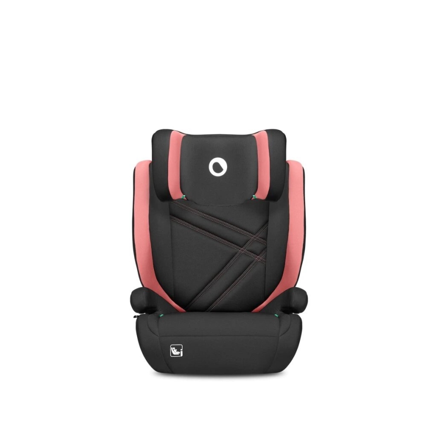 Lionelo - Autostoel HUGO i-Maat 100-150 cm zwart/roze