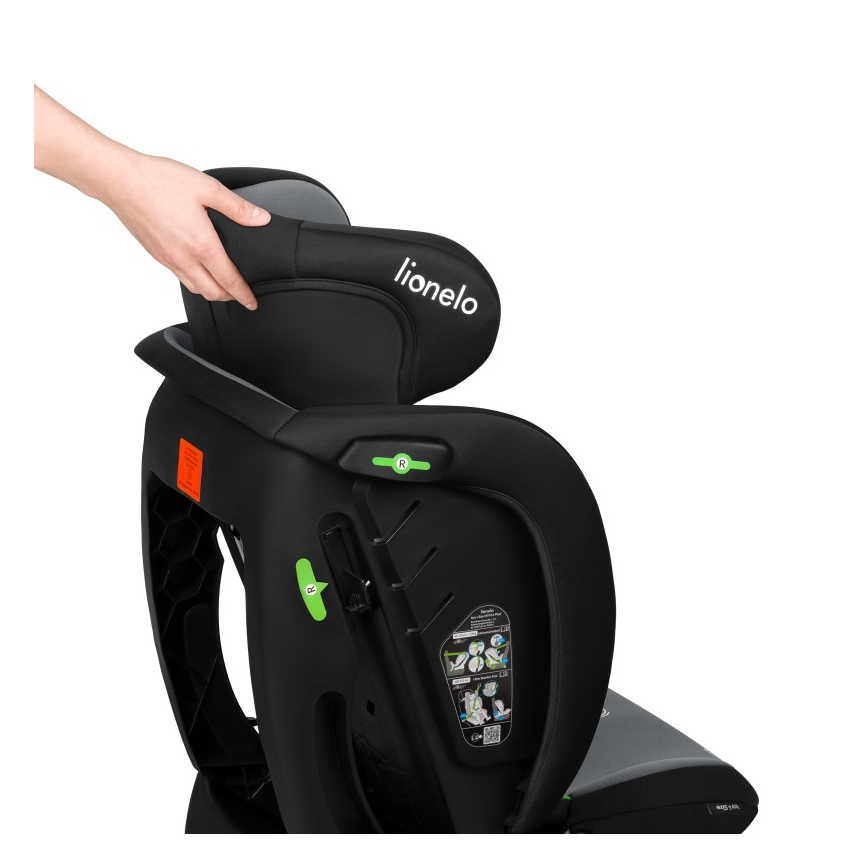 Lionelo - Autostoel IZZY i-Size 40-150 cm Zwart/Grijs