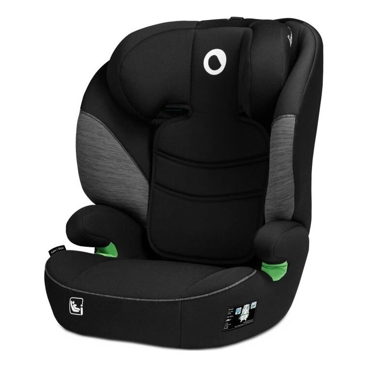 Lionelo - Autostoel LARS i-Maat 100-150 cm zwart
