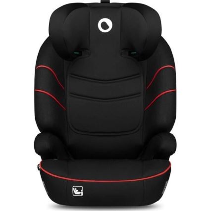Lionelo - Autostoel LARS i-Maat 100-150 cm zwart/rood