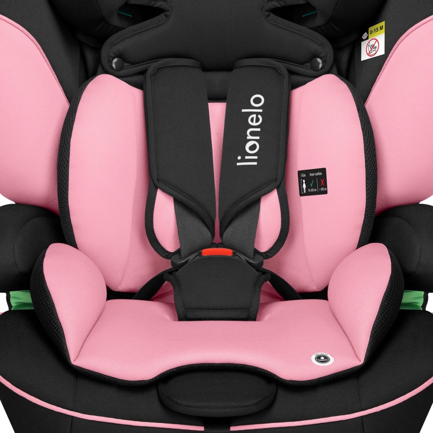 Lionelo - Autostoel LEVI i-Size 76-150 cm Babyroze