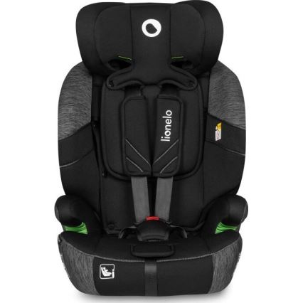 Lionelo - Autostoel LEVI ONE i-Maat 76-150 cm zwart/grijs