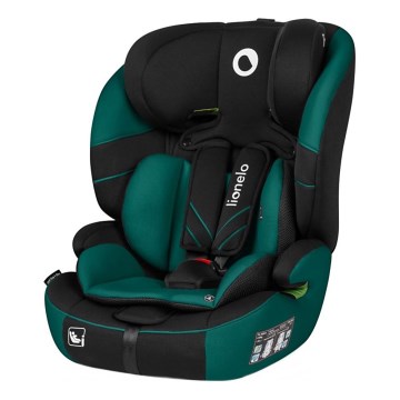Lionelo - Autostoel LEVI ONE i-Maat 76-150 cm zwart/groen