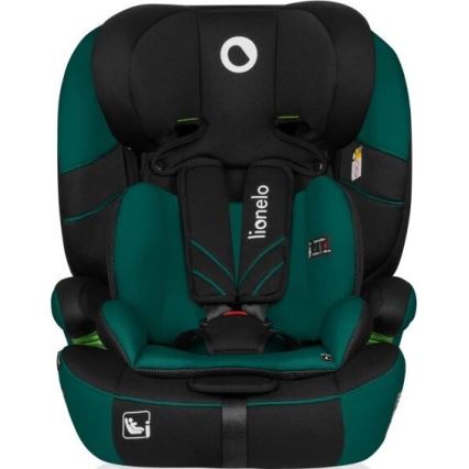 Lionelo - Autostoel LEVI ONE i-Maat 76-150 cm zwart/groen