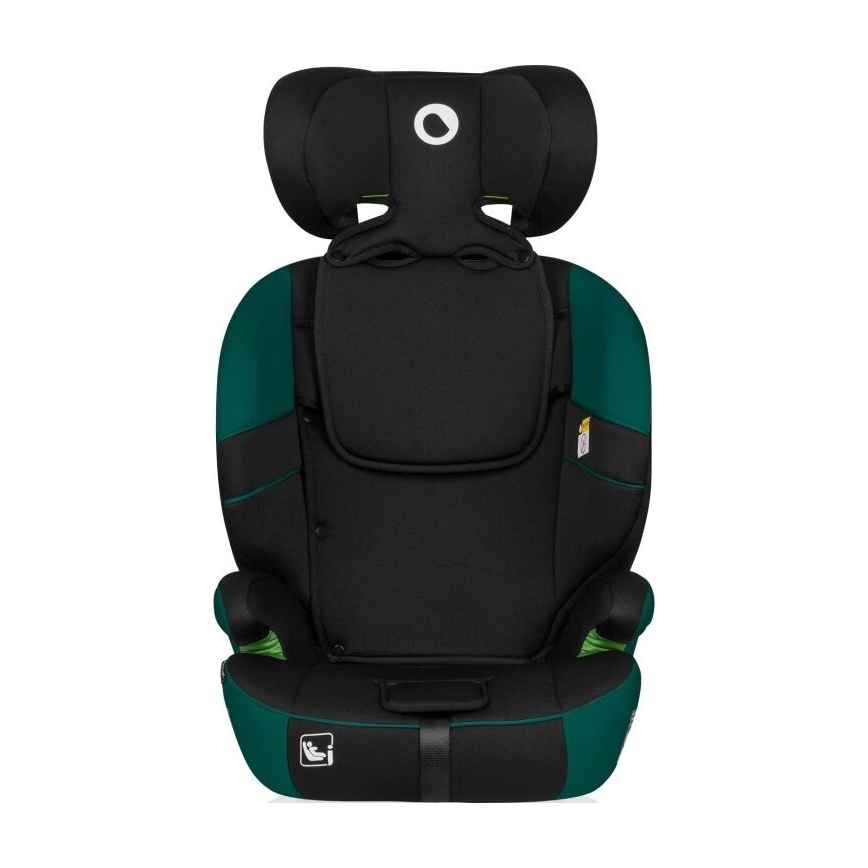 Lionelo - Autostoel LEVI ONE i-Maat 76-150 cm zwart/groen