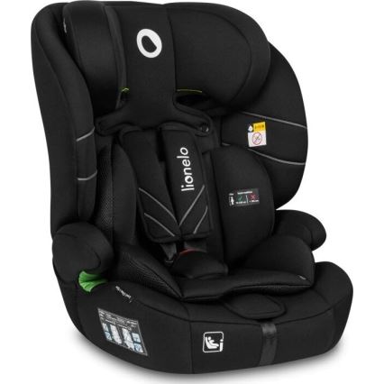 Lionelo - Autostoel LEVI ONE i-Maat 76-150 cm zwart