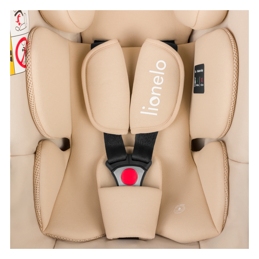 Lionelo - Autostoel met basis ASTRID SET i-Size 40-87 cm Beige zand