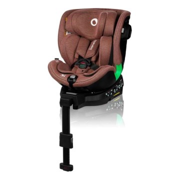 Lionelo - Autostoel met basis swivel HARMONY i-Maat 40-150 cm baksteen