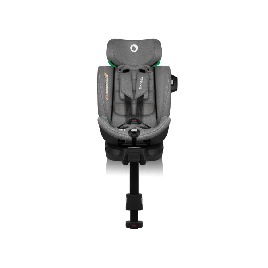 Lionelo - Autostoel met basis swivel HARMONY i-Maat 40-150 cm grijs