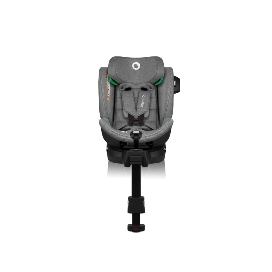 Lionelo - Autostoel met basis swivel HARMONY i-Maat 40-150 cm grijs