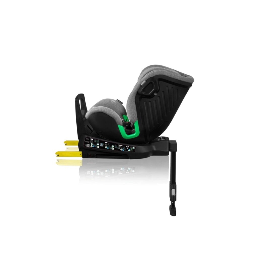 Lionelo - Autostoel met basis swivel HARMONY i-Maat 40-150 cm grijs