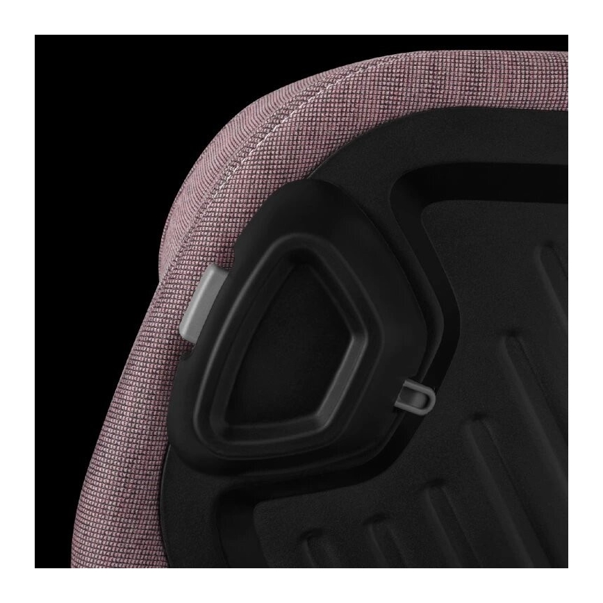 Lionelo - Autostoel met basis swivel HARMONY i-Maat 40-150 cm roze