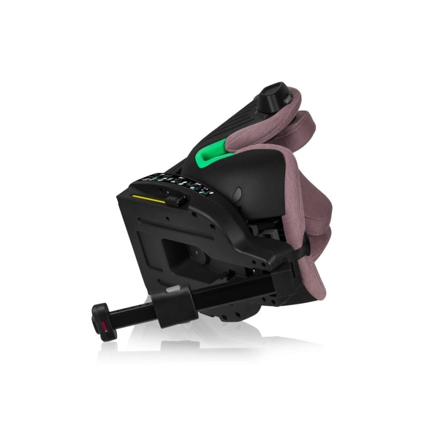 Lionelo - Autostoel met basis swivel HARMONY i-Maat 40-150 cm roze