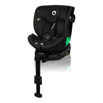 Lionelo - Autostoel met basis swivel HARMONY i-Maat 40-150 cm zwart