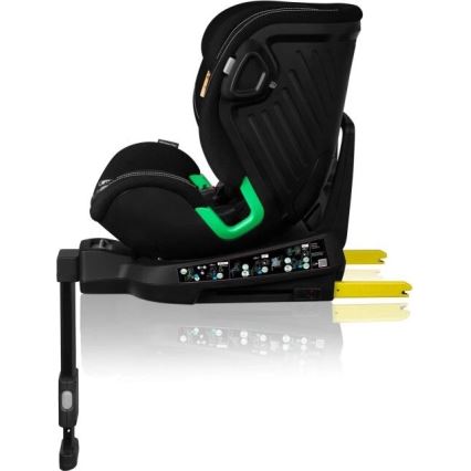 Lionelo - Autostoel met basis swivel HARMONY i-Maat 40-150 cm zwart