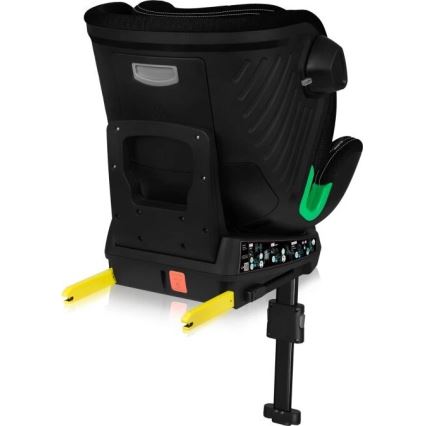 Lionelo - Autostoel met basis swivel HARMONY i-Maat 40-150 cm zwart
