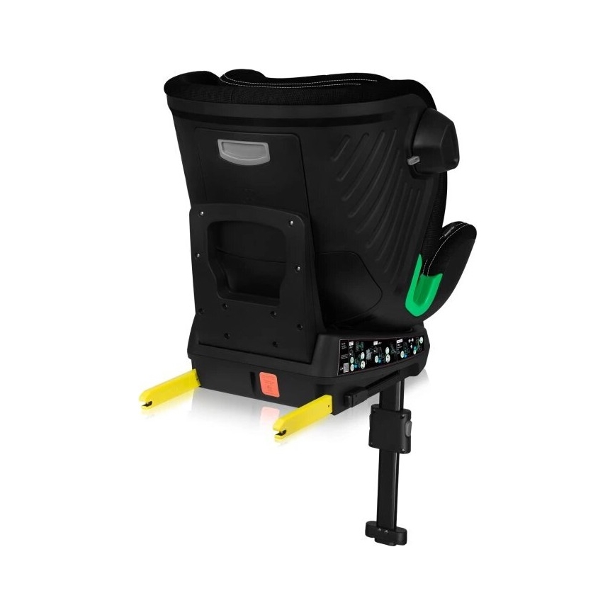 Lionelo - Autostoel met basis swivel HARMONY i-Maat 40-150 cm zwart
