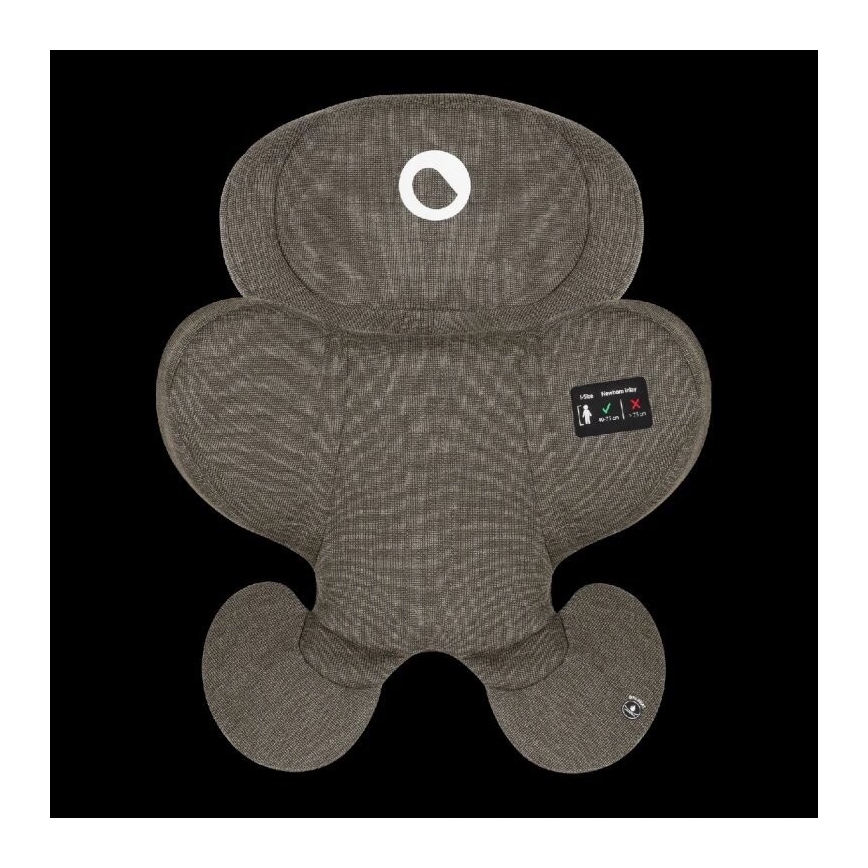 Lionelo - Autostoel met basis swivel HARMONY i-Maat 40-150 cm zwart/olijf
