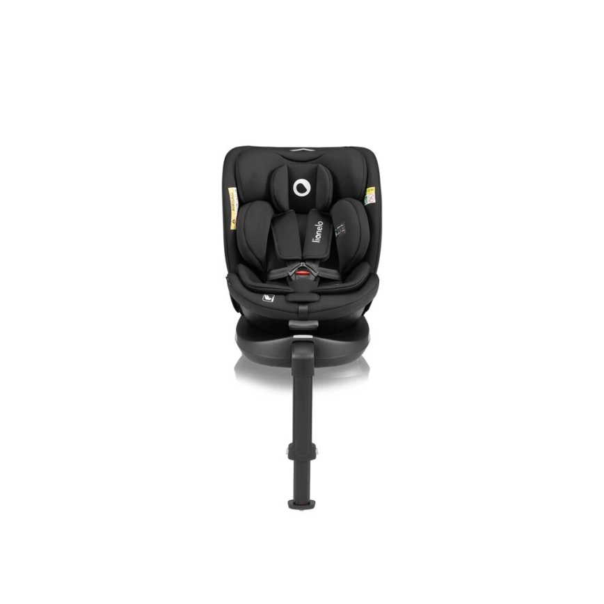 Lionelo - Autostoel met basis swivel NAVY i-Maat 40-150 cm zwart