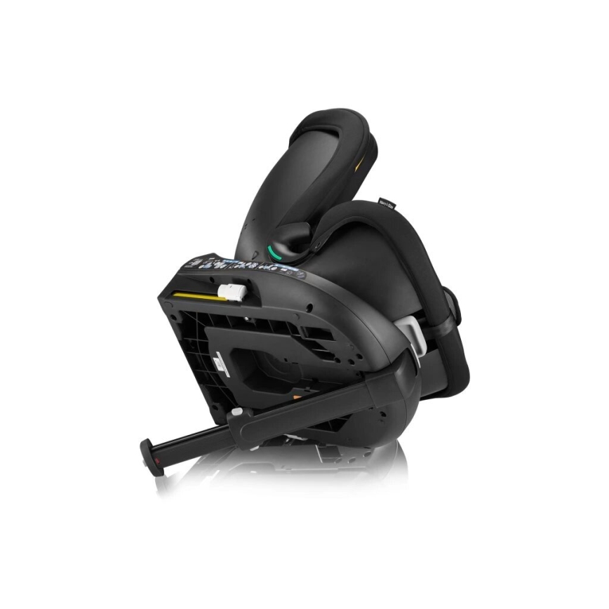 Lionelo - Autostoel met basis swivel NAVY i-Maat 40-150 cm zwart