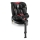 Lionelo - Autostoel met basis swivel NAVY i-Maat 40-150 cm zwart/rood