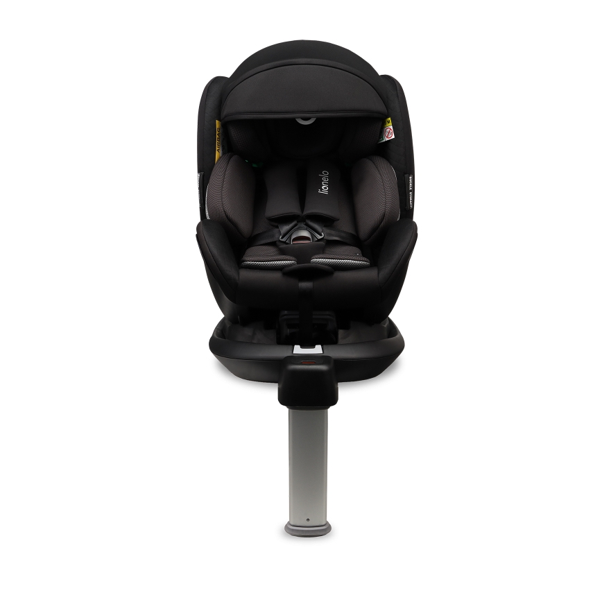 Lionelo - Draaibare autostoel met basis ANTOON PLUS i-Size 40-105 cm Zwart Onyx