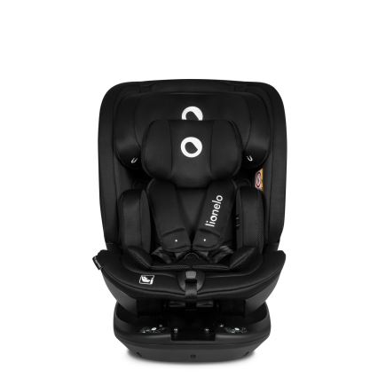 Lionelo - Autostoel met draaibare basis BASTIAAN i-Size 40-150 cm Zwart Carbon