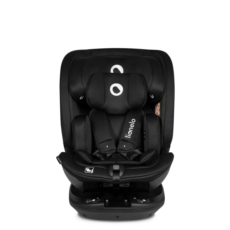 Lionelo - Autostoel met draaibare basis BASTIAAN i-Size 40-150 cm Zwart Carbon