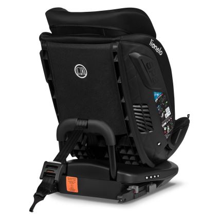 Lionelo - Autostoel met draaibare basis BASTIAAN i-Size 40-150 cm Zwart Carbon