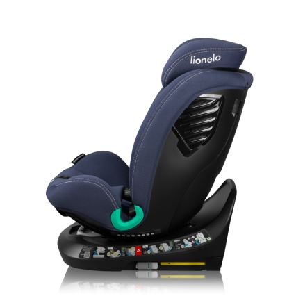 Lionelo - Autostoel met draaibare basis BASTIAAN ONE i-Size 40-150 cm Navyblauw