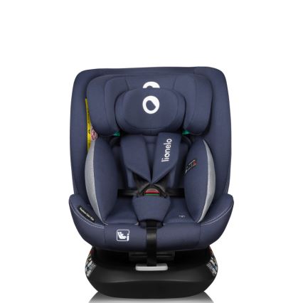 Lionelo - Autostoel met draaibare basis BASTIAAN ONE i-Size 40-150 cm Navyblauw