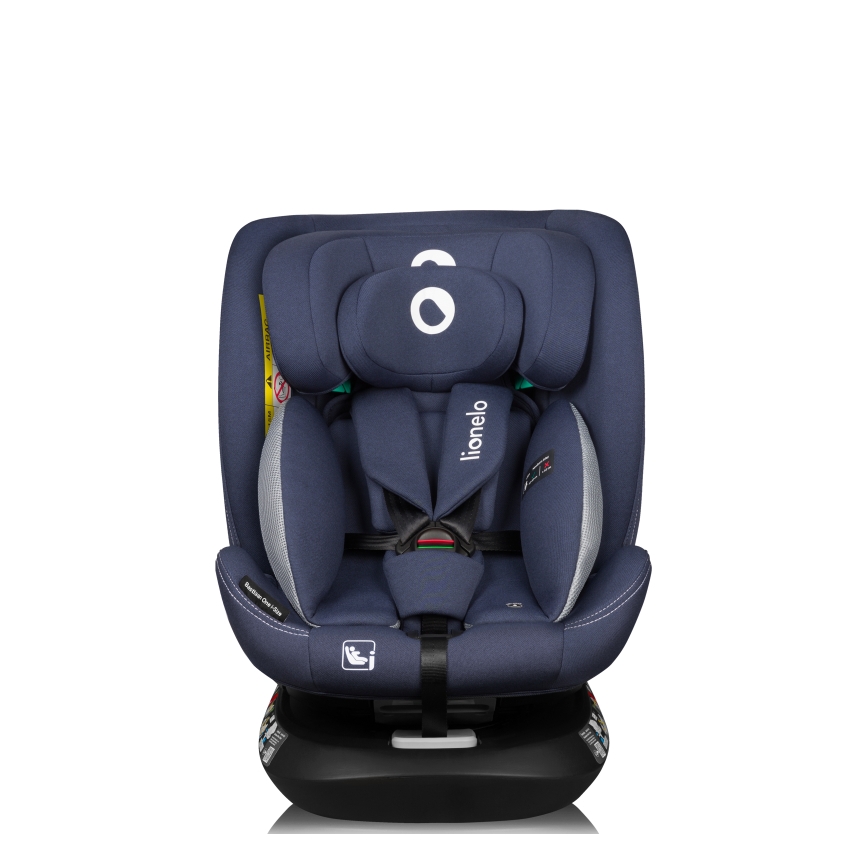 Lionelo - Autostoel met draaibare basis BASTIAAN ONE i-Size 40-150 cm Navyblauw