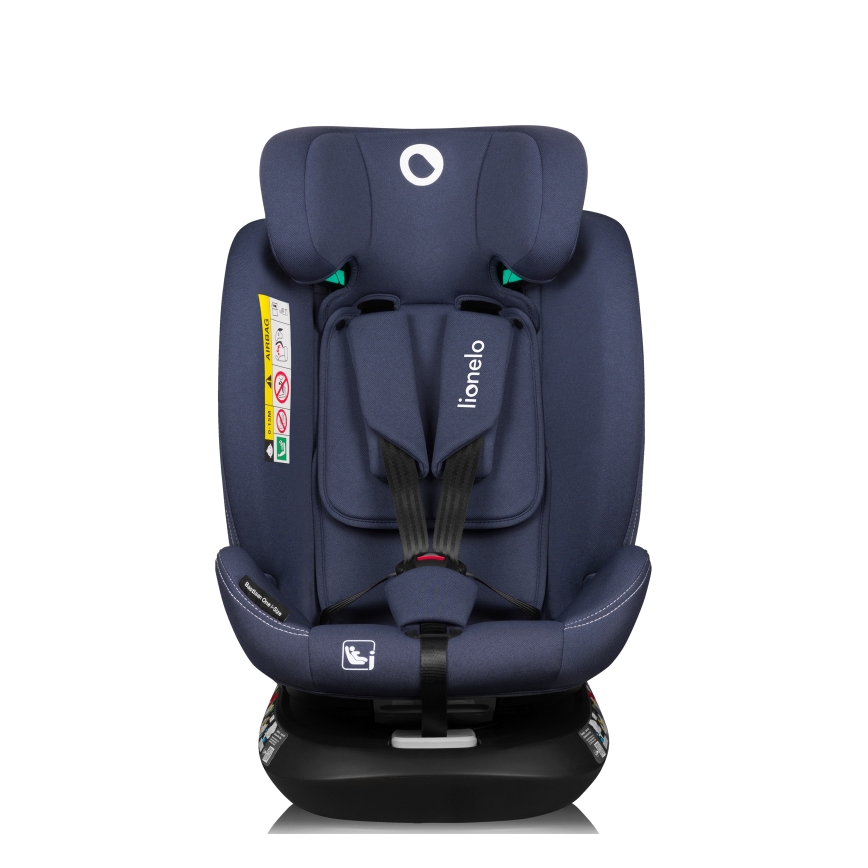 Lionelo - Autostoel met draaibare basis BASTIAAN ONE i-Size 40-150 cm Navyblauw