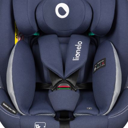 Lionelo - Autostoel met draaibare basis BASTIAAN ONE i-Size 40-150 cm Navyblauw