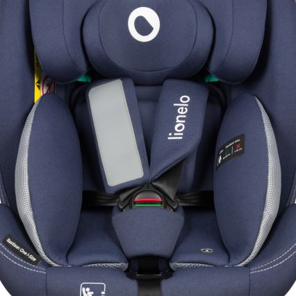 Lionelo - Autostoel met draaibare basis BASTIAAN ONE i-Size 40-150 cm Navyblauw