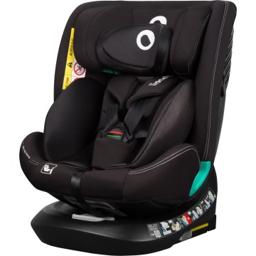 Lionelo - Autostoel met draaibare basis BASTIAAN ONE i-Size 40-150 cm Zwart Carbon