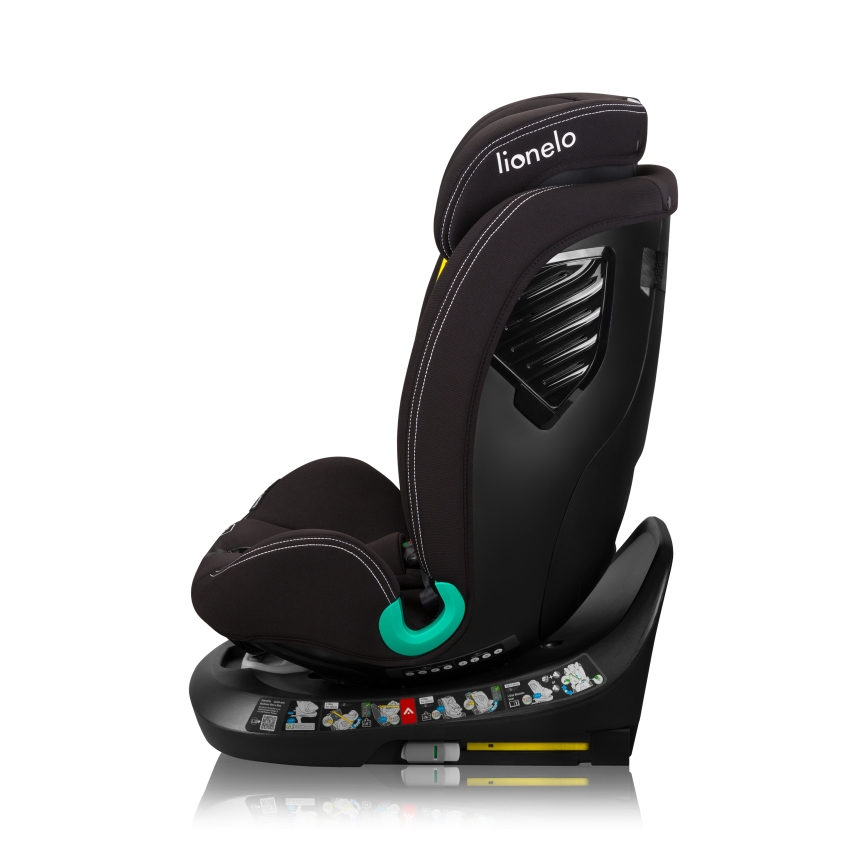 Lionelo - Autostoel met draaibare basis BASTIAAN ONE i-Size 40-150 cm Zwart Carbon